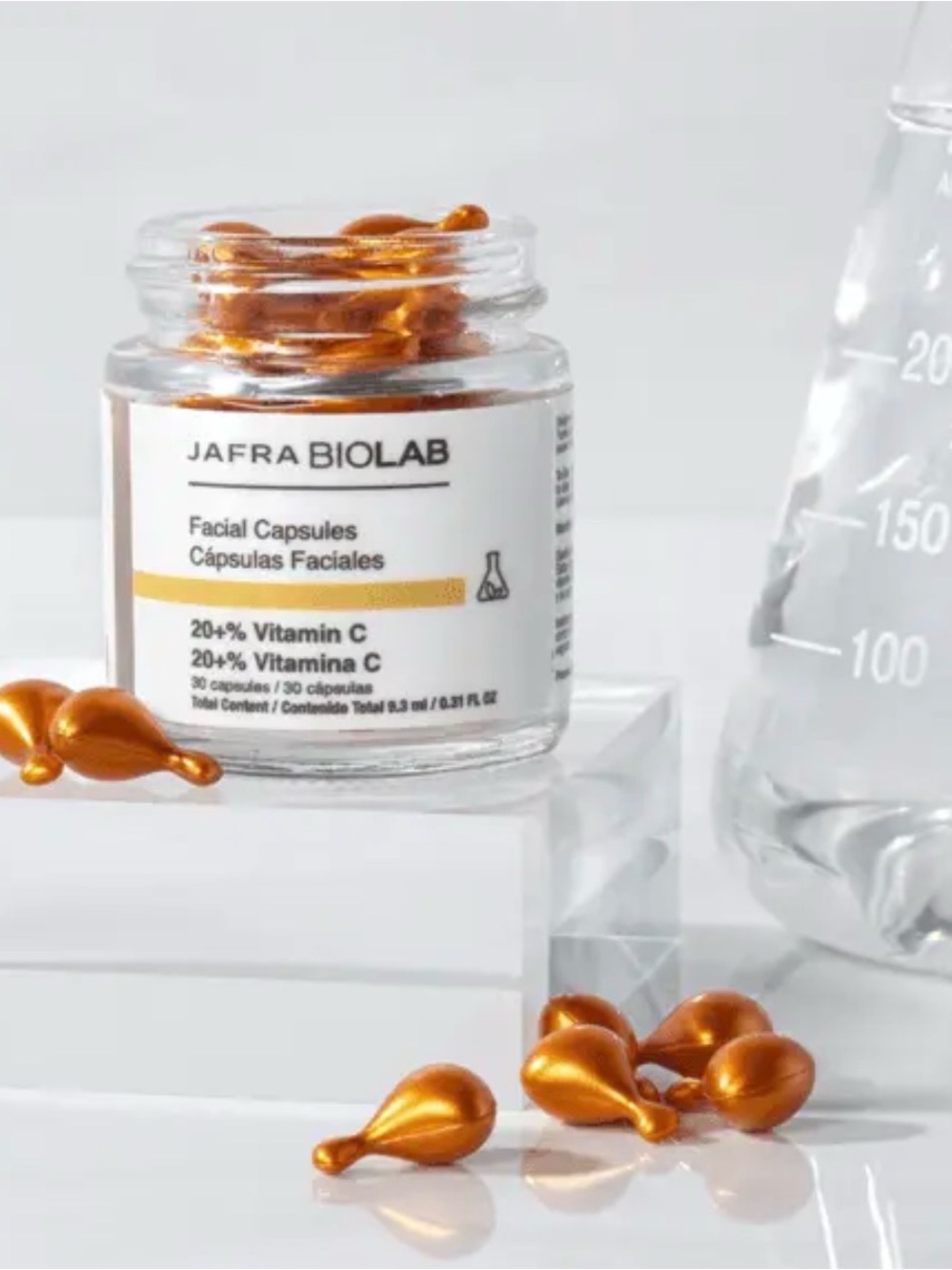 JAFRA BIOLAB 20%+ Vitamin C Facial Capsules | 30 Capsules | New